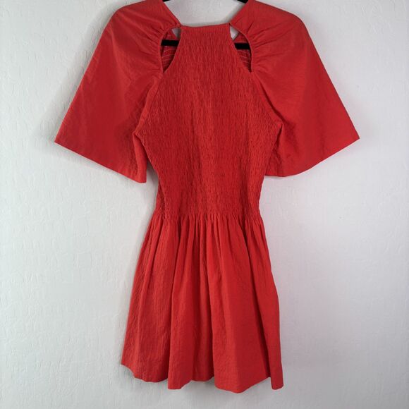 Three Graces London Red Mini Dress - Picture 7 of 9
